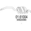 MTS 01.61004 End Silencer